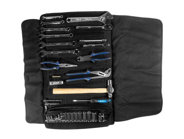 PRP RZR ROLL-UP TOOL BAG WITH 36PC TOOL KIT