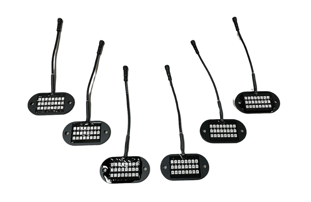 187 Style Rock Lights 2.0 w/ Control Harness