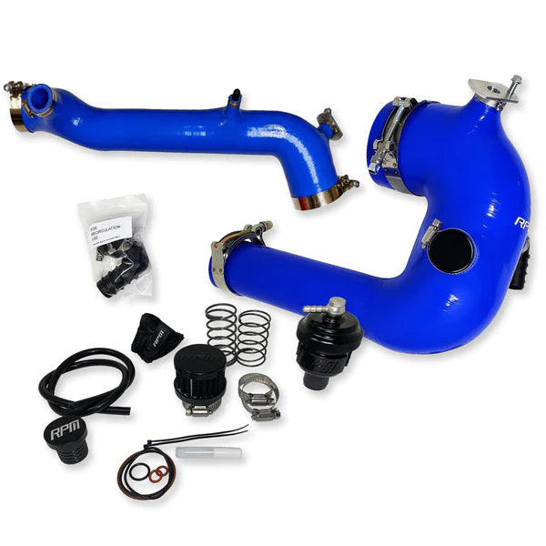 RPM-SxS Polaris RZR Turbo XPT XP4 Turbo S Silicone Intake & Charge Tube SET!