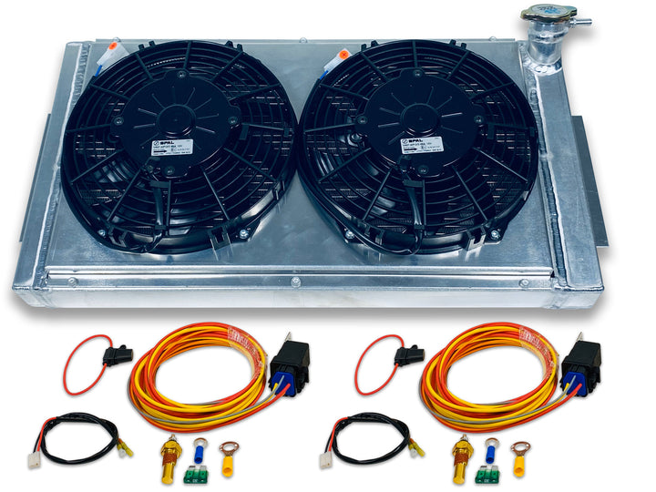 CA Tech High Rear Mount Radiator/Fan Combo Unit