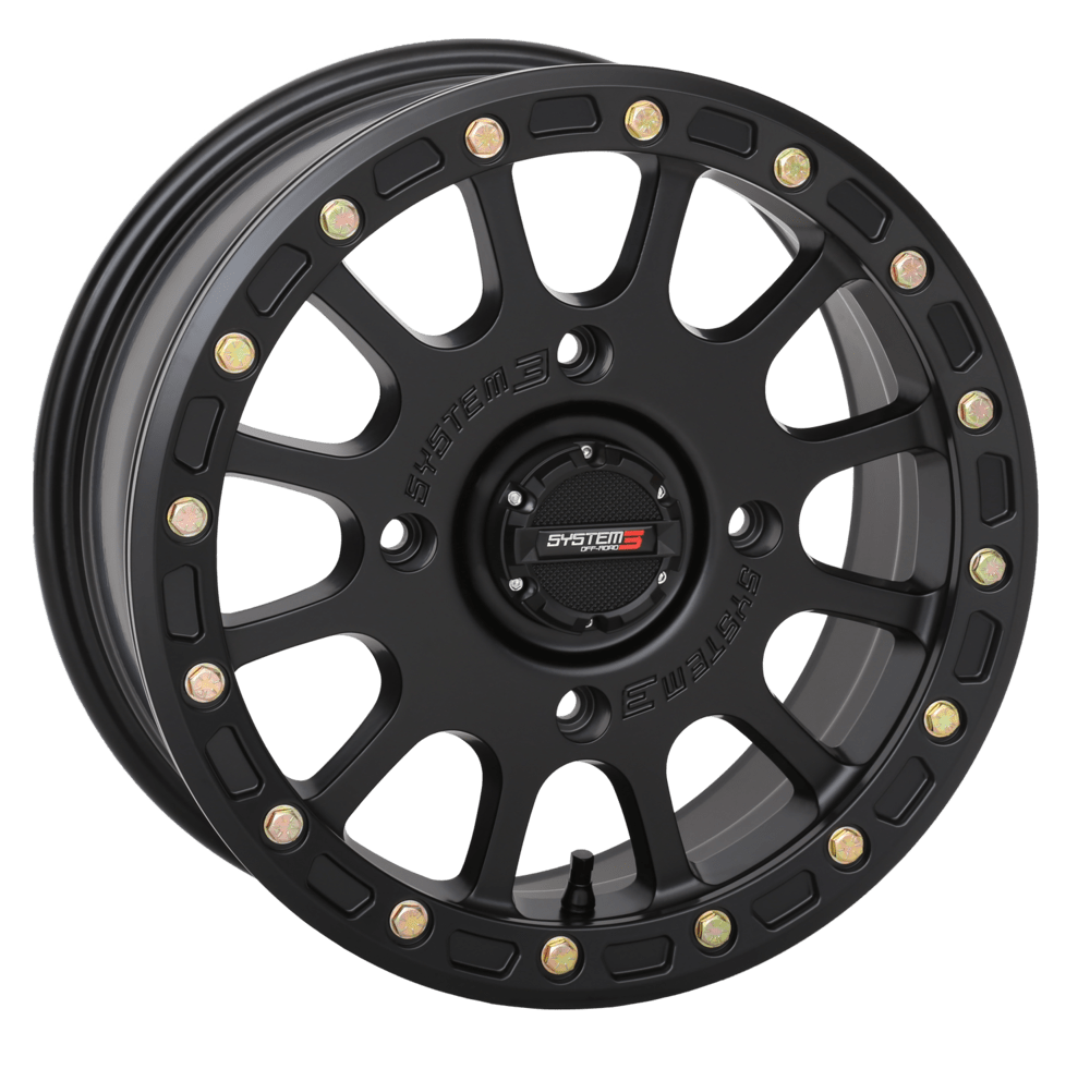 System 3 SB-5 Beadlock Wheel-Matte Black