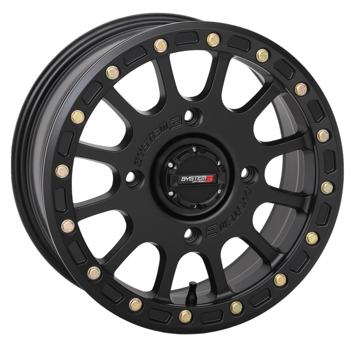 System 3 SB-5 Beadlock Wheel-Matte Black