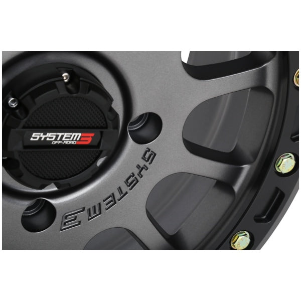 System 3 SB-5 Beadlock Wheel- Matte Gunmetal