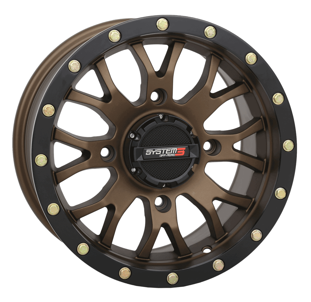 System 3 SB-4 Beadlock Wheel- Bronze