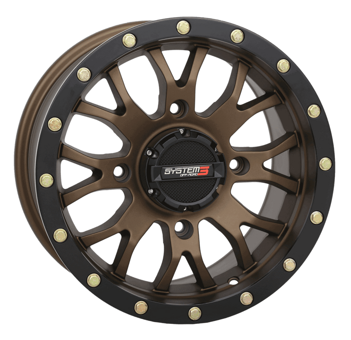 System 3 SB-4 Beadlock Wheel- Bronze