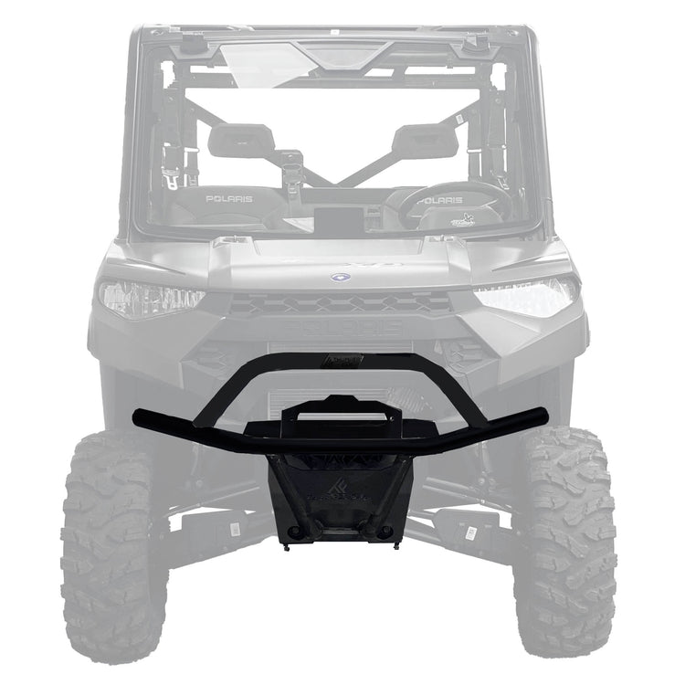 Polaris Ranger 1000 EXTREME Front Winch Bumper 12000 Capacity Black Thumper Fab