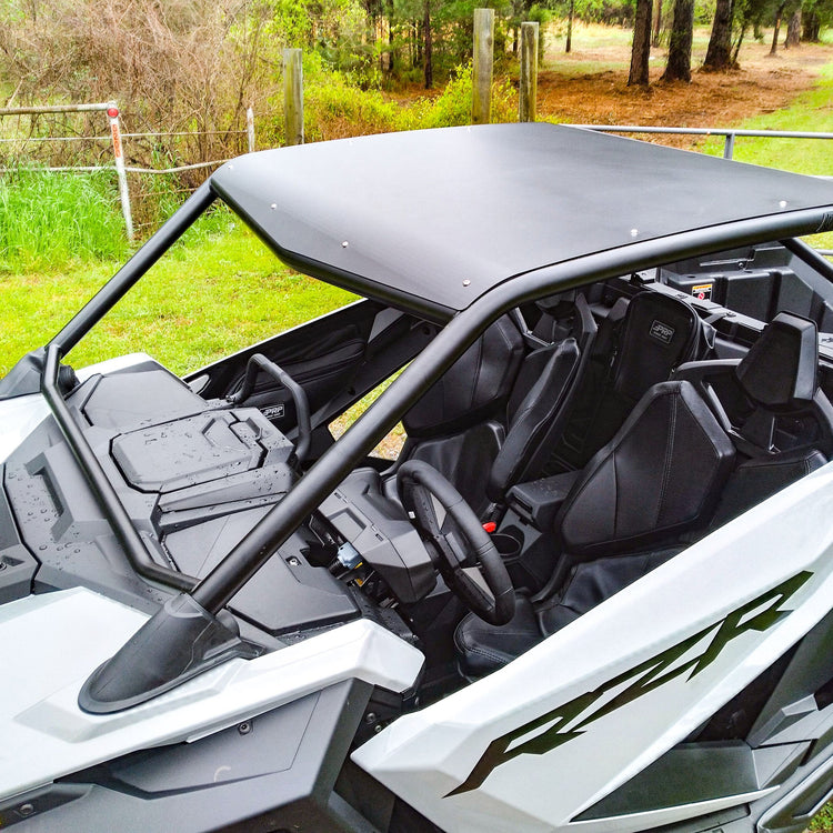 RZR PRO XP Radius Roll Cage 2-Seat Hi-Brow Black Thumper Fab