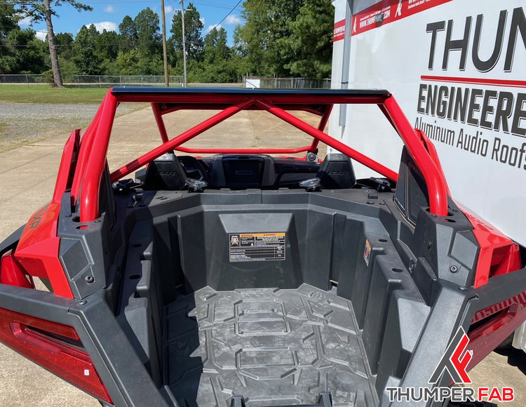 RZR PRO XP Cage 2-Seat - Sunroof Hi-Brow Black Thumper Fab