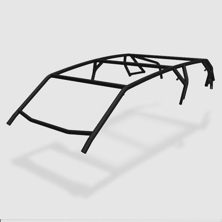 RZR PRO XP Radius Roll Cage 4-Seat Hi-Brow Black Thumper Fab