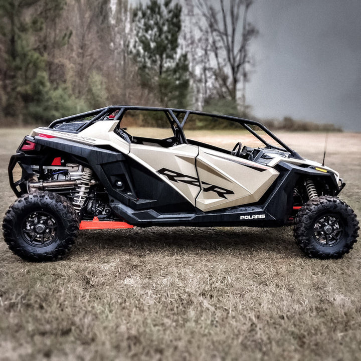 RZR PRO XP Cage 4-Seat Aluminum Roof Hi-Brow Black Thumper Fab