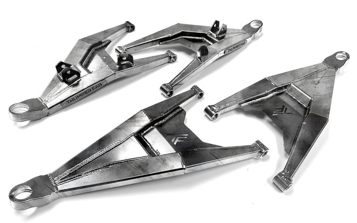 Defender Forward Control Arms Cab / X MR / 65 Inch Models Pre-Installed Black OEM Thumper Fab