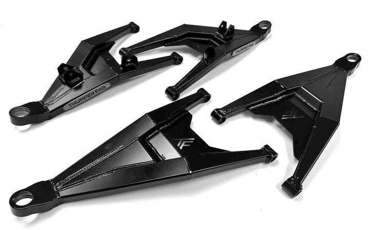 Defender Forward Control Arms Cab / X MR / 65 Inch Models Pre-Installed Black TF ELITE Thumper Fab