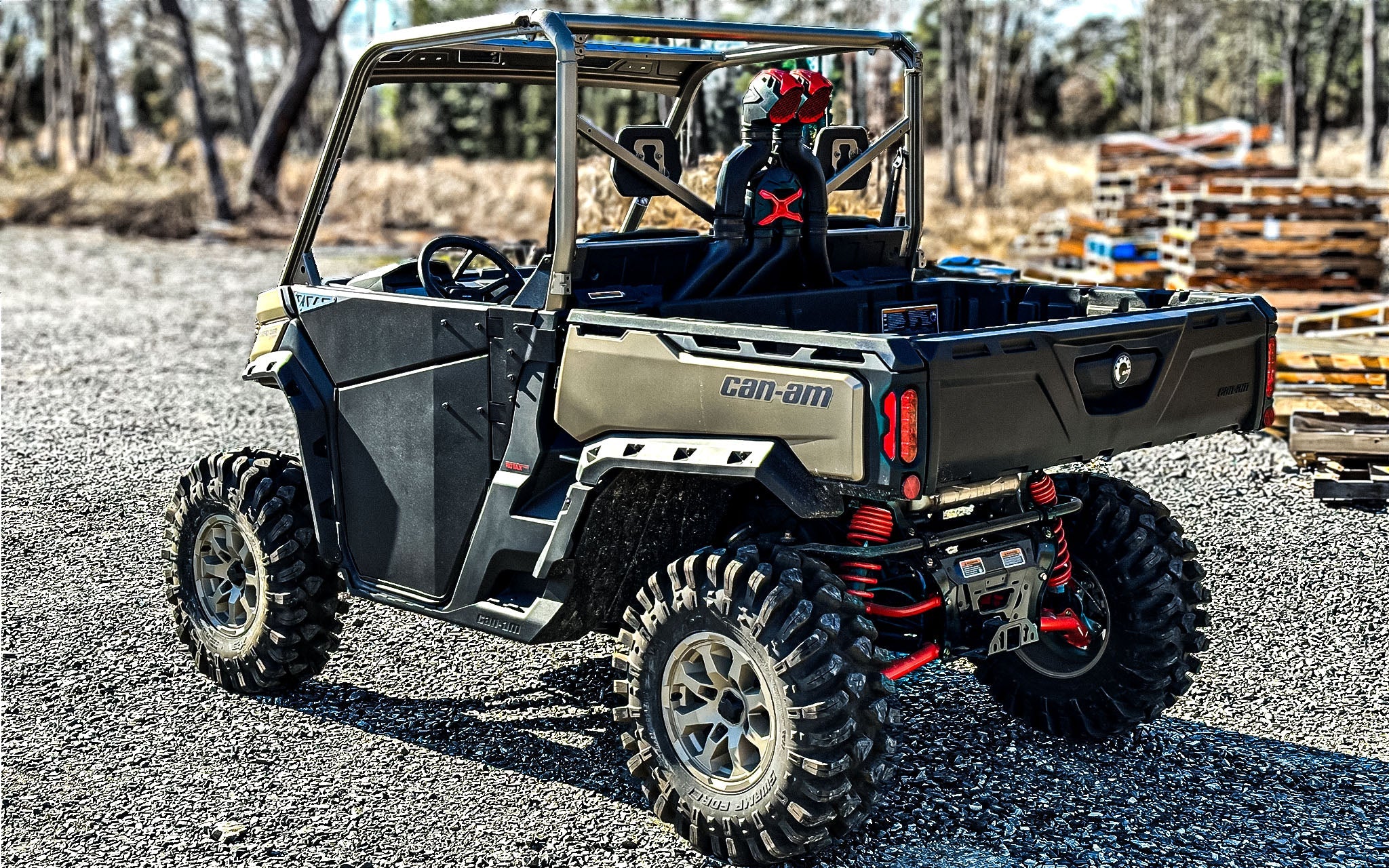 Can-Am Defender Half Doors Single Cab Front Thumper Fab – SXS