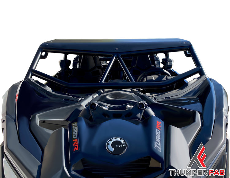 Can-Am Maverick X3 Roll Cage 2-Seat 2017-2019 Hi-Brow Black Thumper Fab