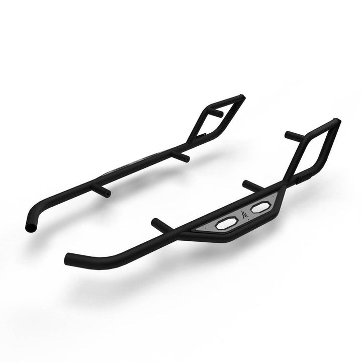 Maverick X3 Nerf Rails 2 Seat Black Thumper Fab