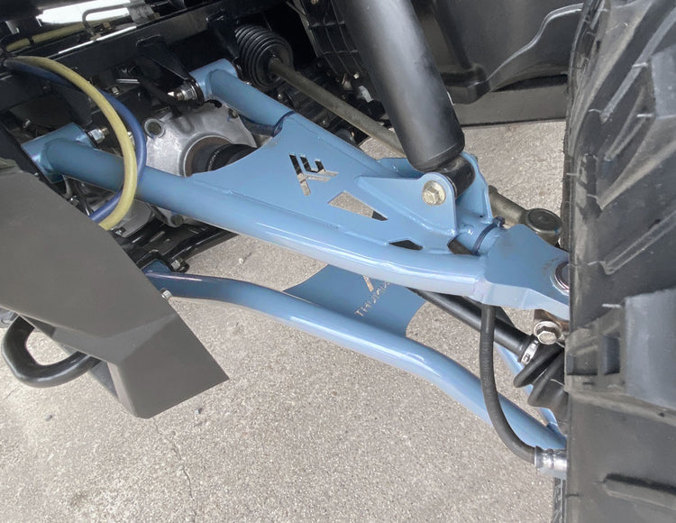 Tracker 800SX Forward Control Arm Set Upper & Lower Raw Thumper Fab