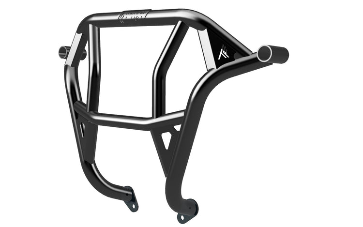 RZR PRO R Rear Bumper Black Thumper Fab