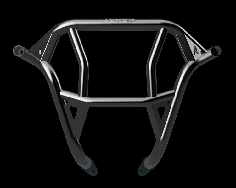 RZR PRO R Rear Bumper Black Thumper Fab