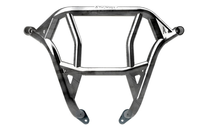 RZR PRO R Rear Bumper Raw Thumper Fab