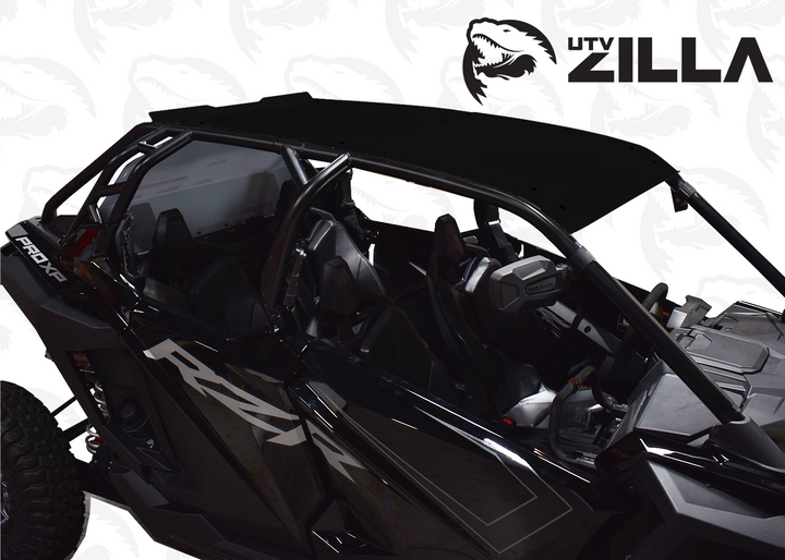 Techo de aluminio negro para RZR PRO XP 4