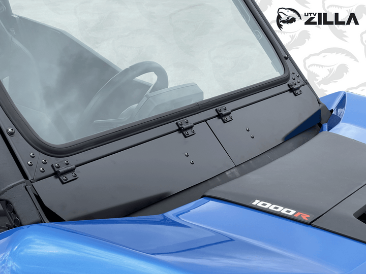 Vented Glass Windshield for Can Am Commander with Wiper