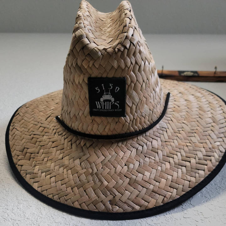 Custom Straw Hat - American Flag